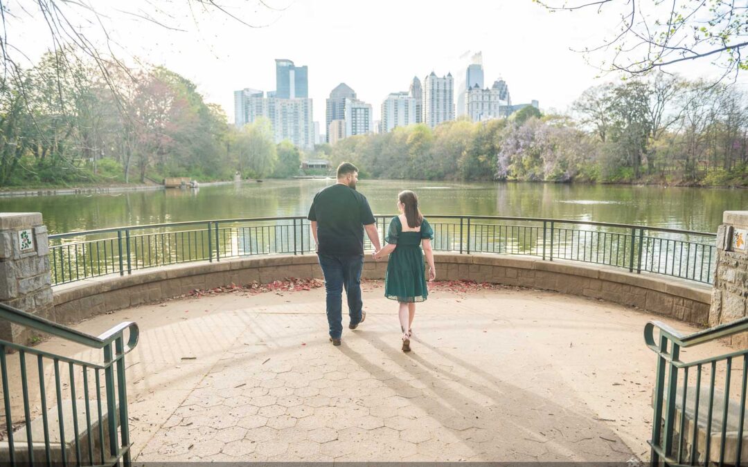 Early Spring Engagement Photos in Atlanta