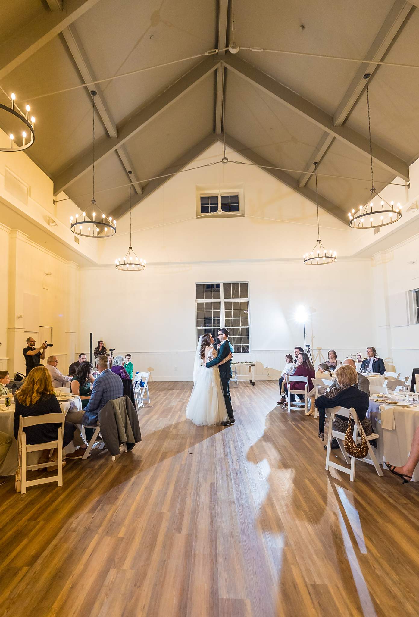 First dance under the vaulted ceiling at 240 Glynn Street
