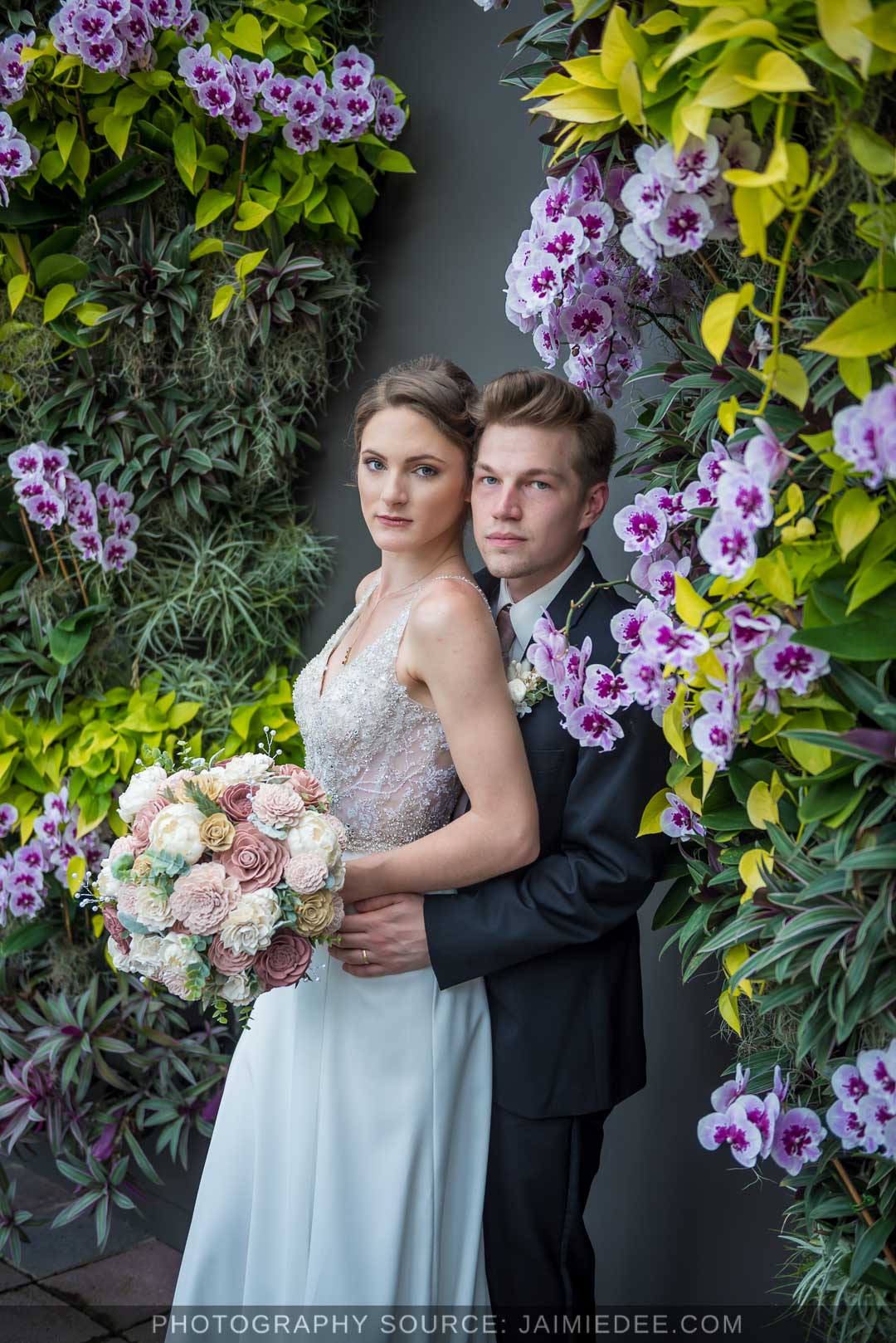 Atlanta Botanical Gardens Wedding Photos