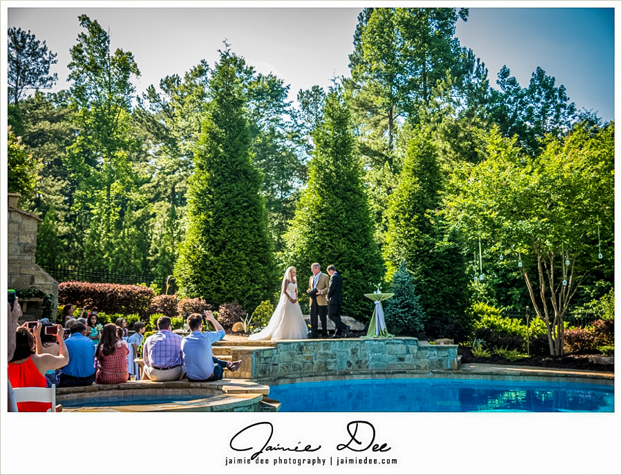 Backyard Wedding Reception Pictures | Atlanta Wedding Photograph