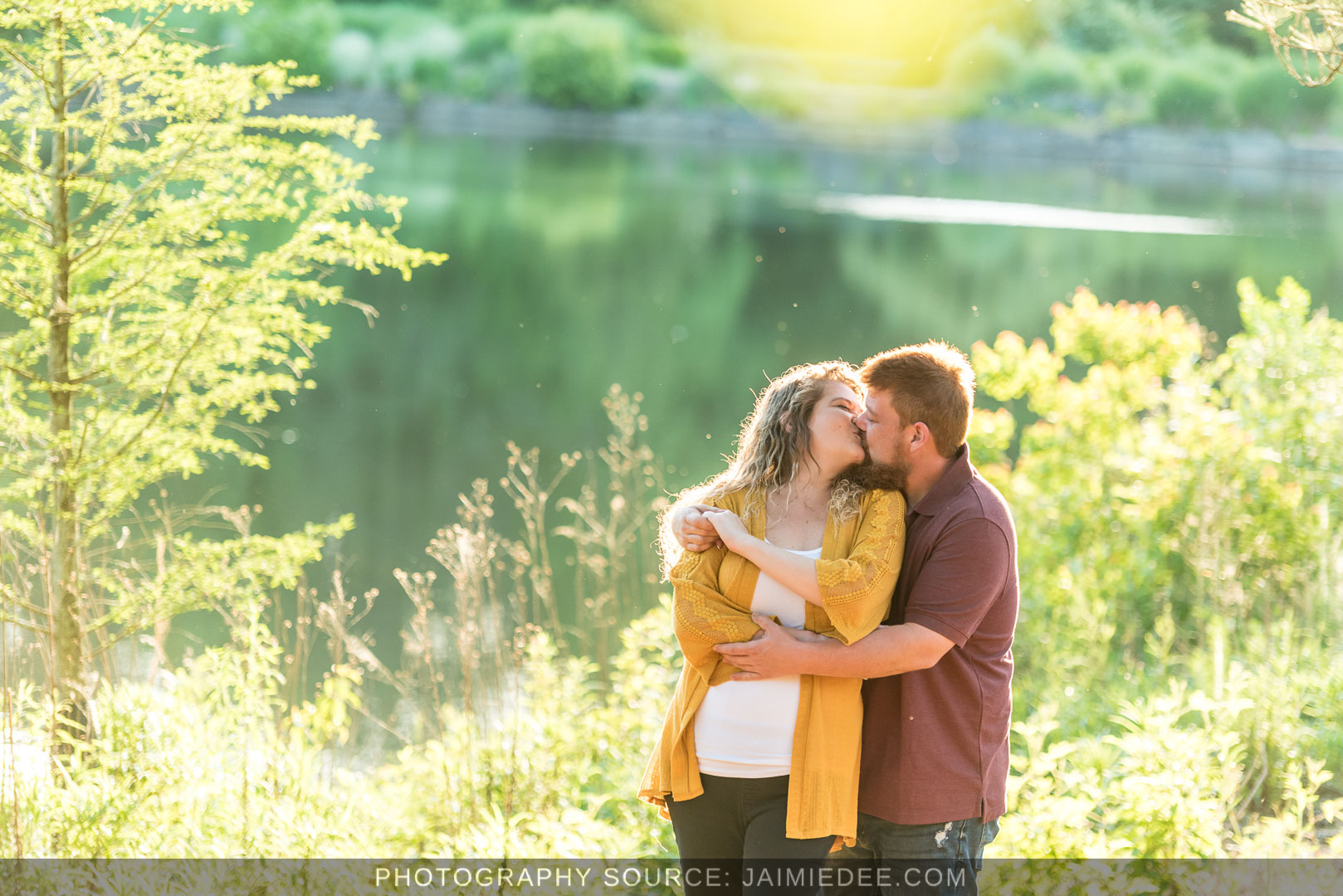 Fall Engagement Photos - Natural Light and Airy