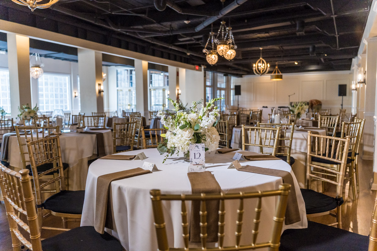 Table centerpiece displays from Flowers from Us Florals