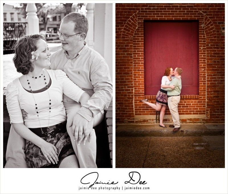 Marietta Square Engagement Photos | Atlanta Wedding Photography