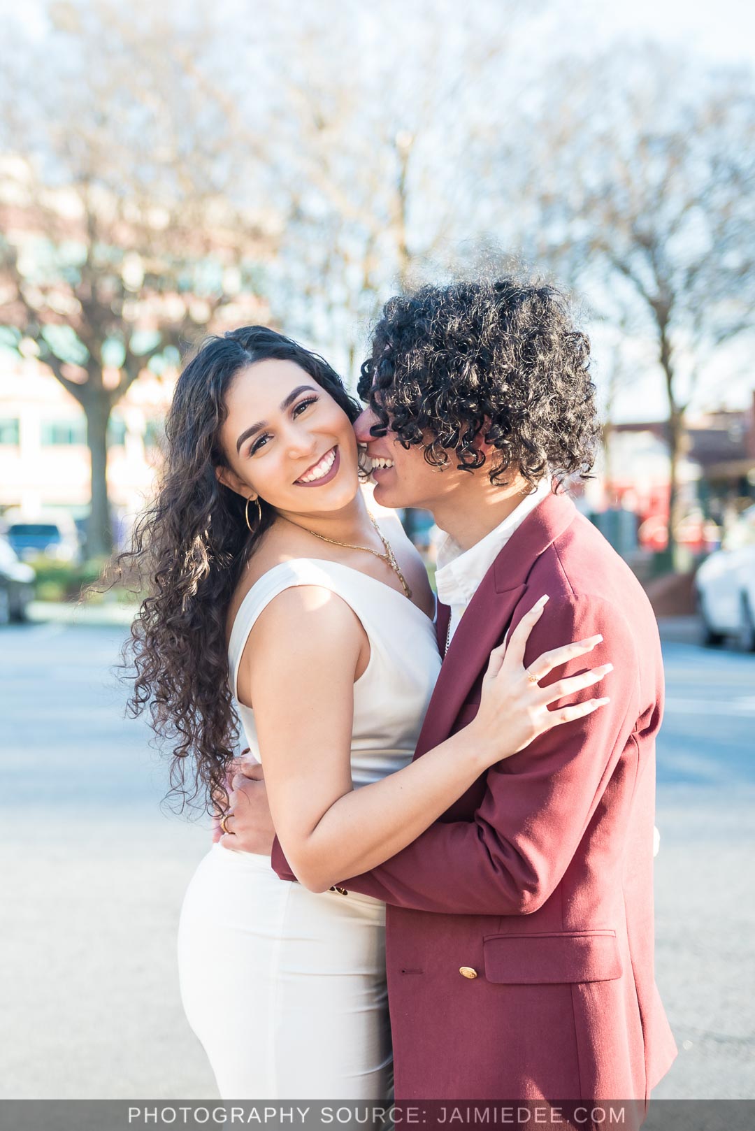 Marietta Square Wedding Photoshoot by the Cobb County Courthouse