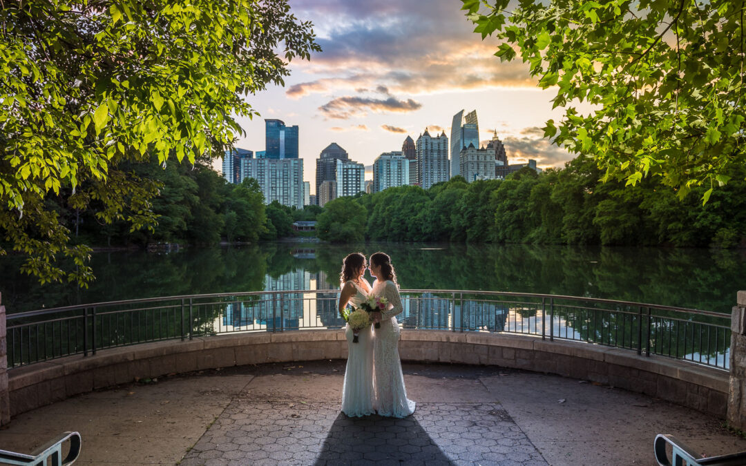 Piedmont Park Weddings – Stunning Atlanta Skyline Views