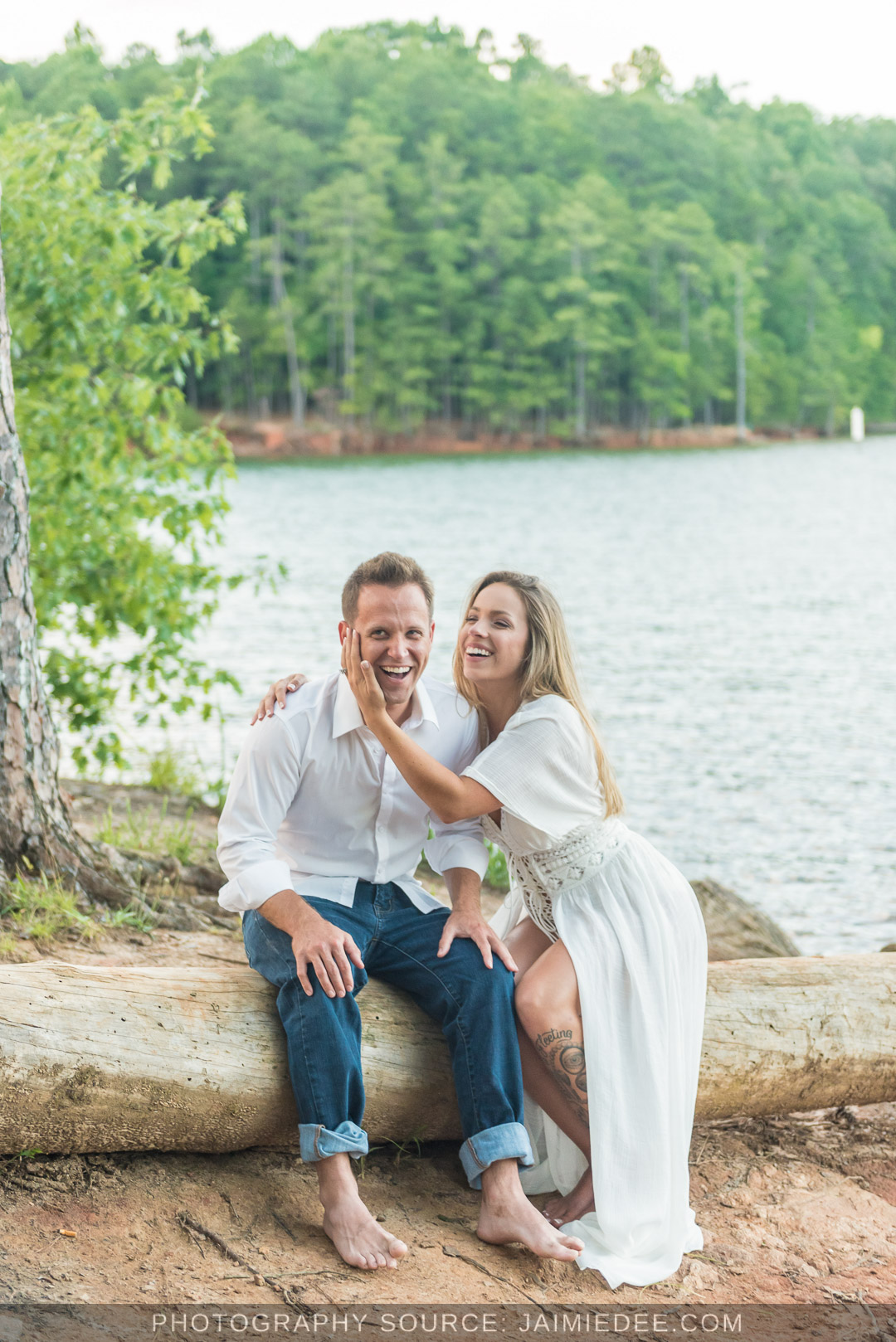 Summer Engagement Photos - Personality