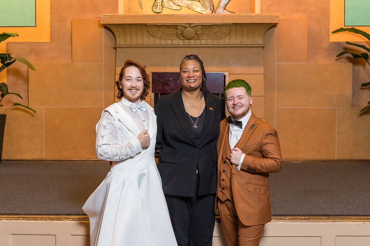 The Modern Officiant - picture with couple