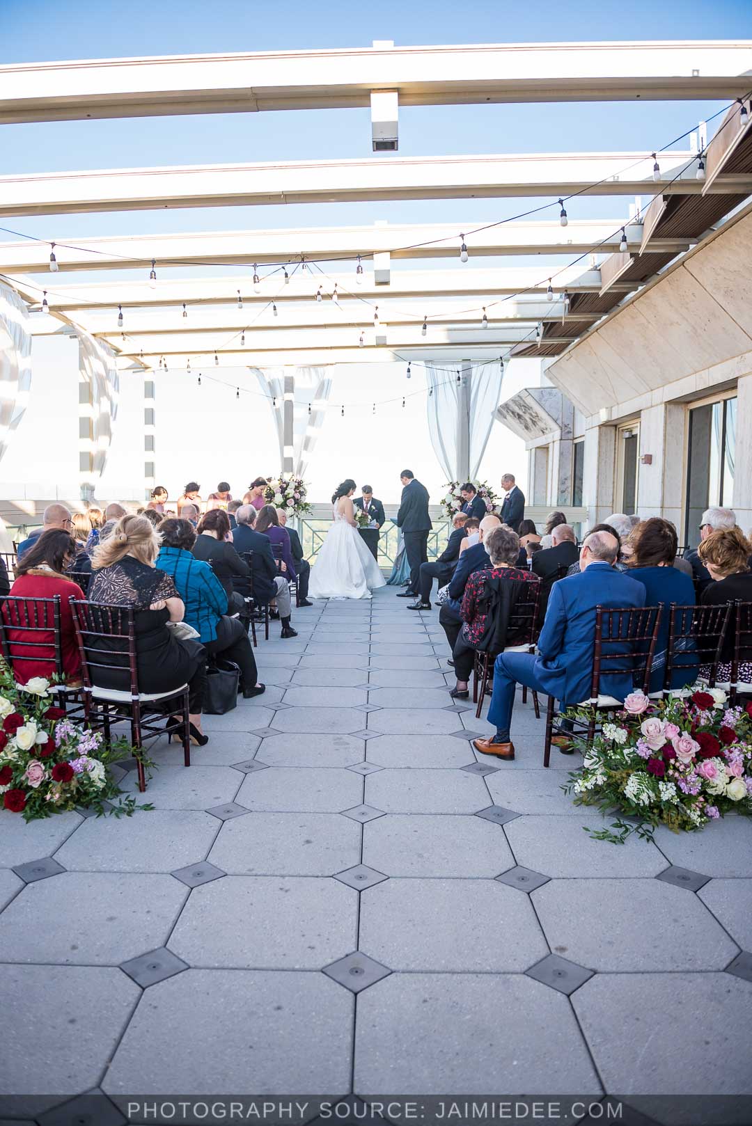 Atlanta Rooftop Wedding at the Peachtree Club