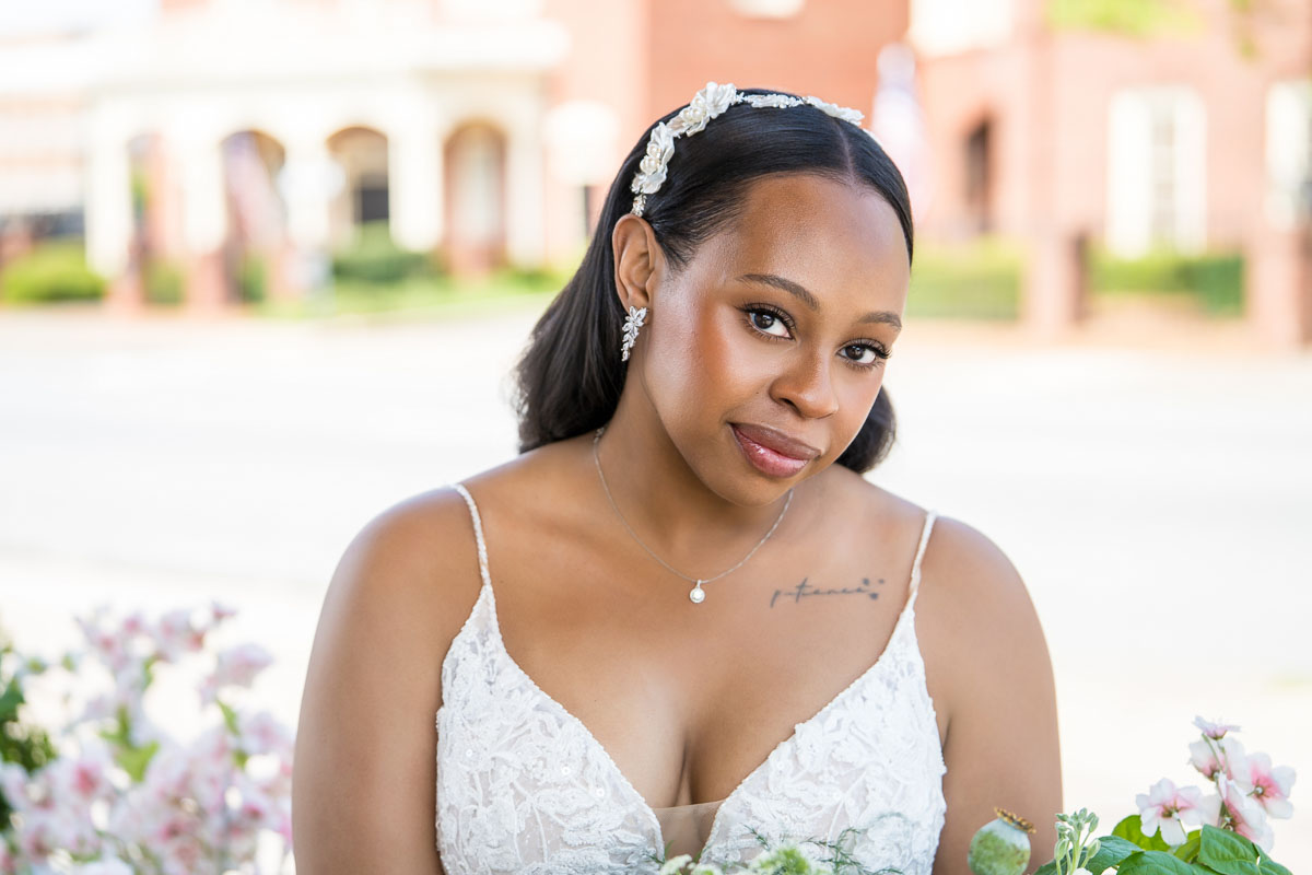 black wedding photography Atlanta featuring black bride