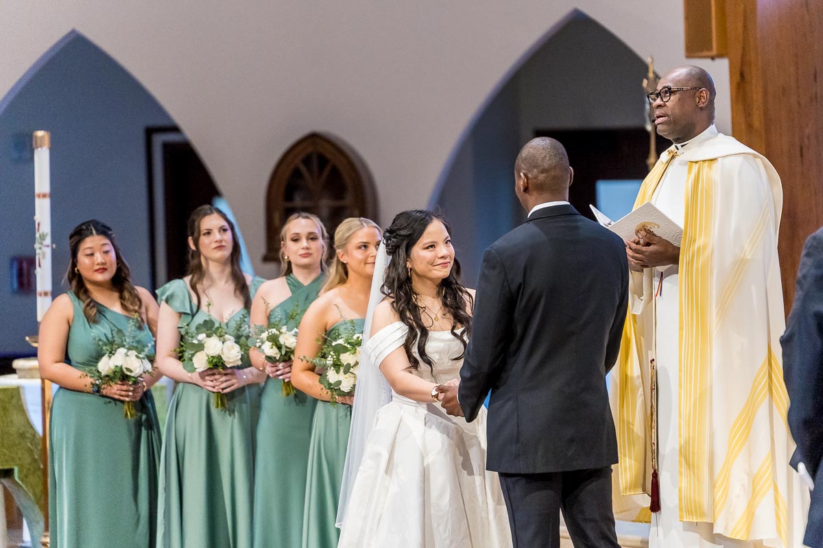 St. Ann's Catholic Church Wedding Photos
