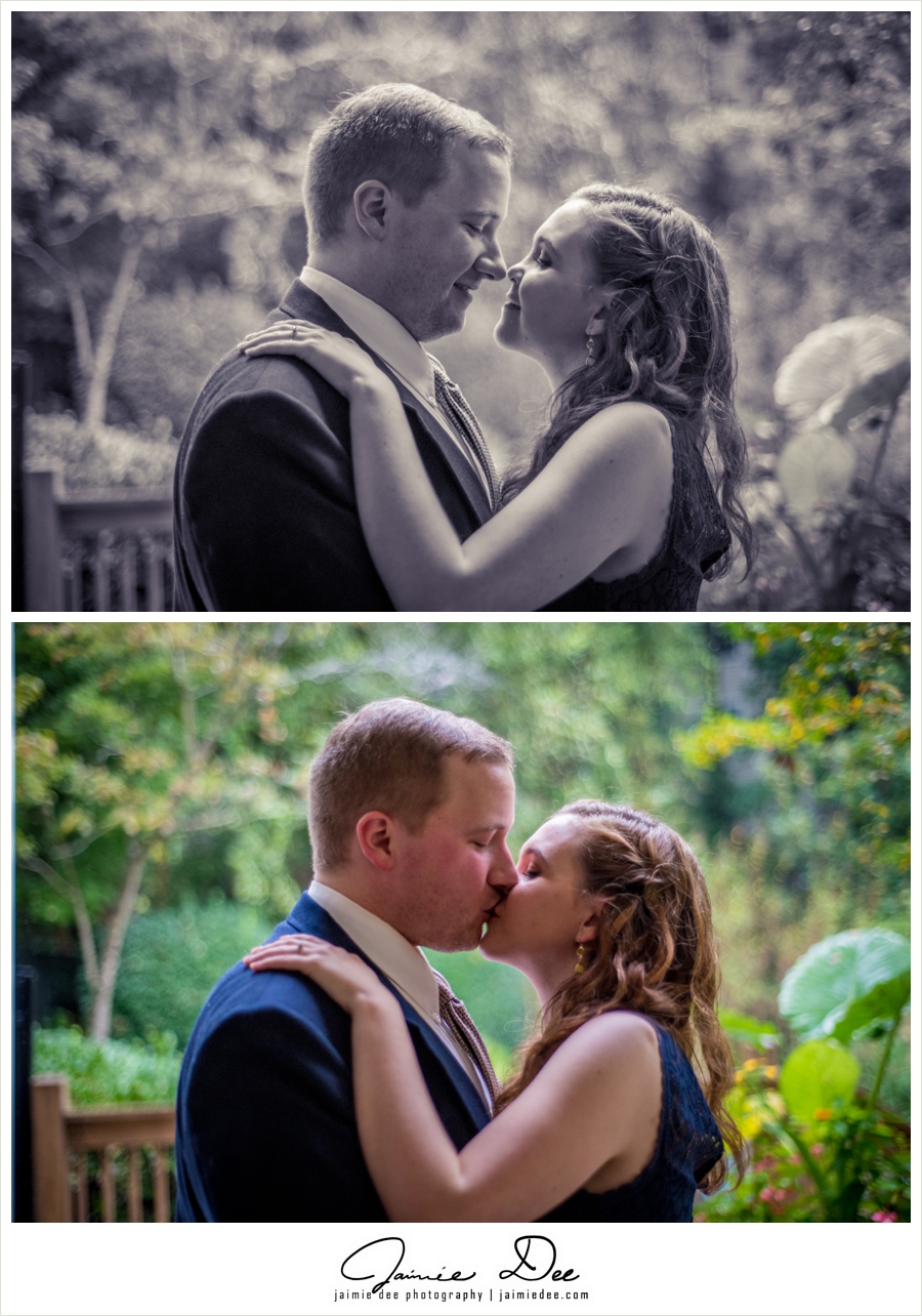 Engagement Photos at Home | Atlanta Wedding Photographer