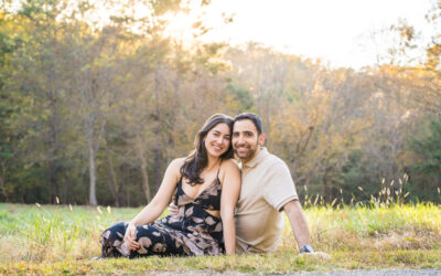 Stunning McDaniel Farm Park Engagement Photos in Duluth GA