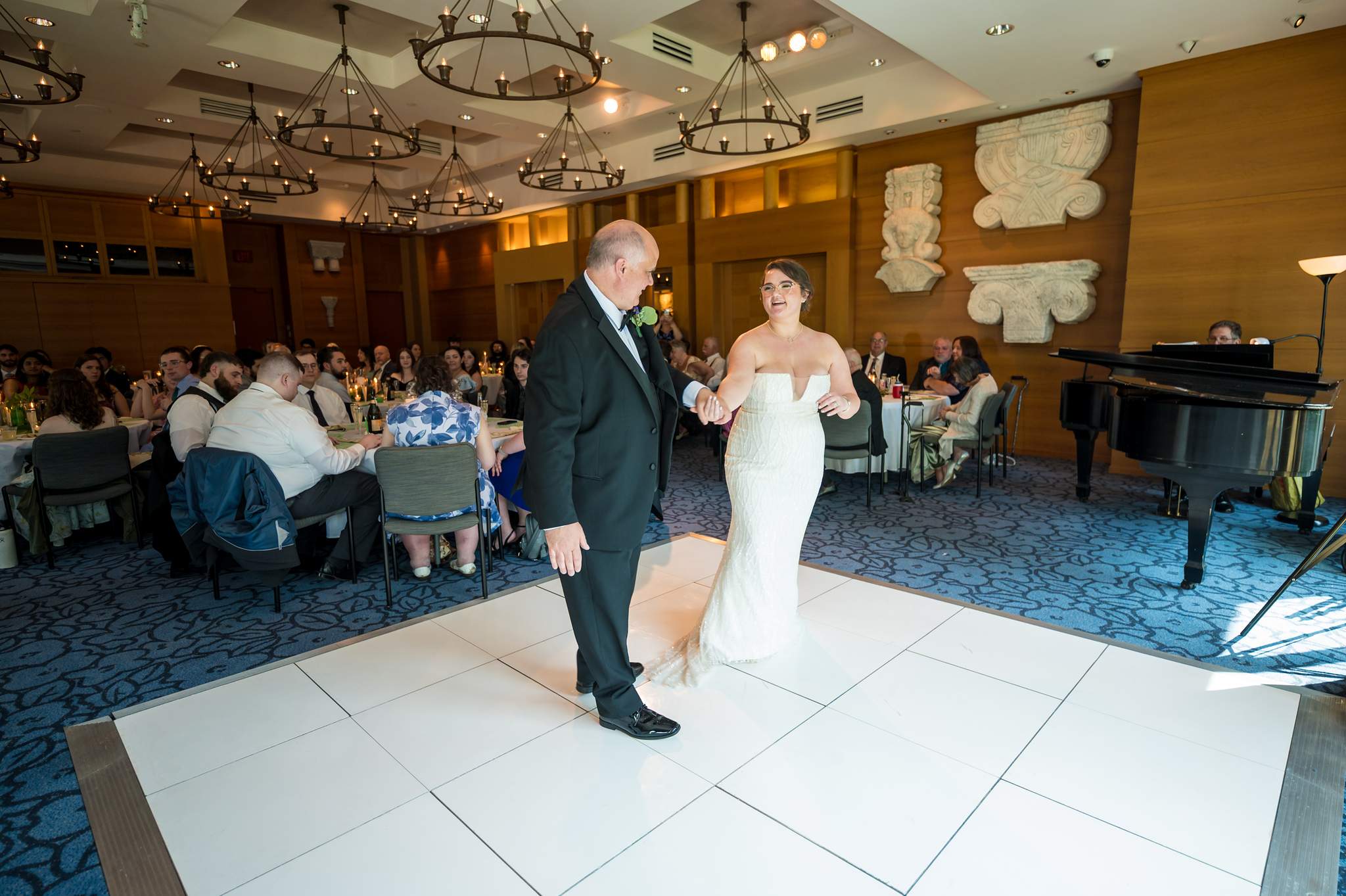 First dance in Ackerman Hall at the Michael C. Carlos Museum
