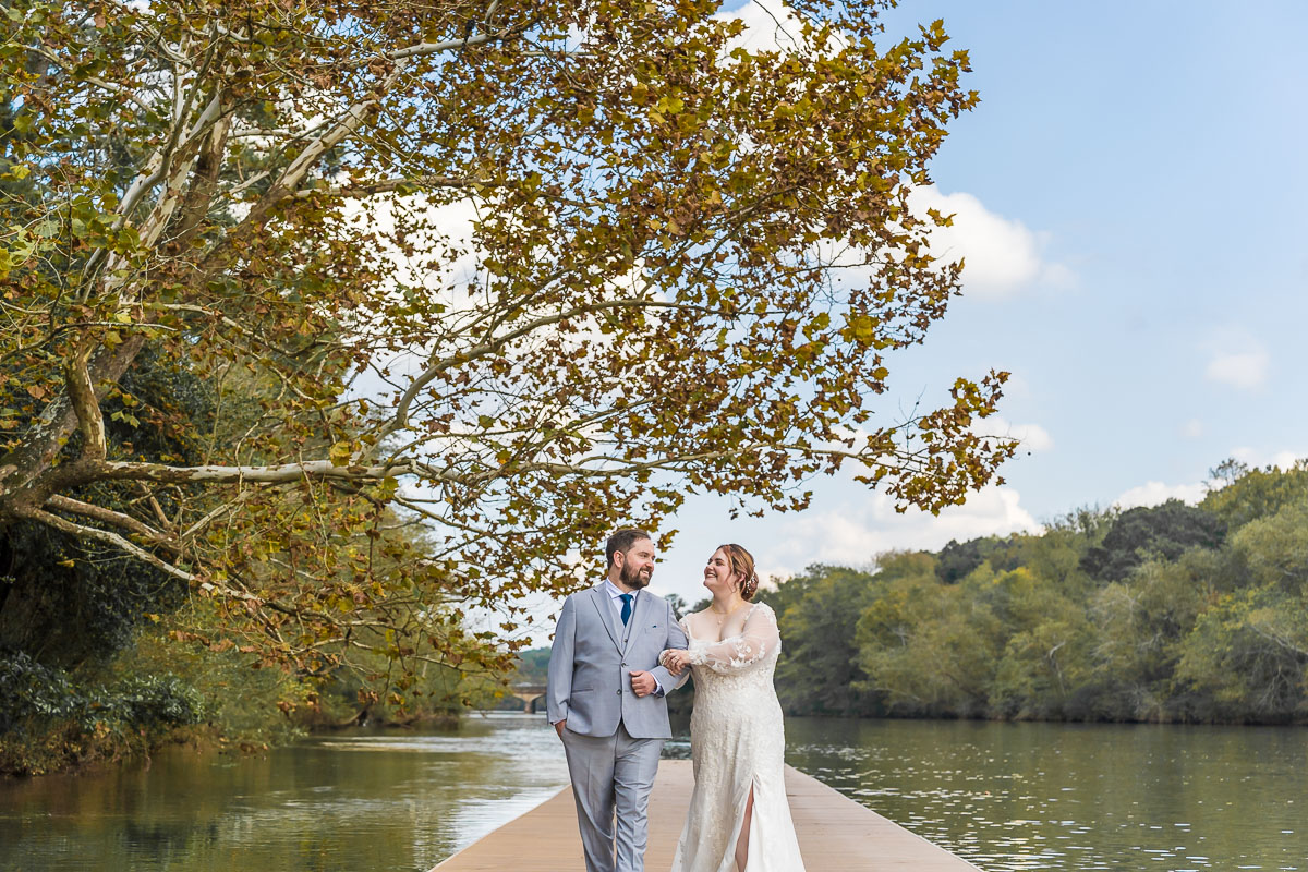 Roswell River Landing Wedding Photos on the Chattahoochee River