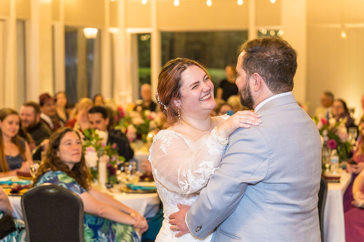 Roswell River Landing Photos of First Dance During Wedding Reception - Interior Photo