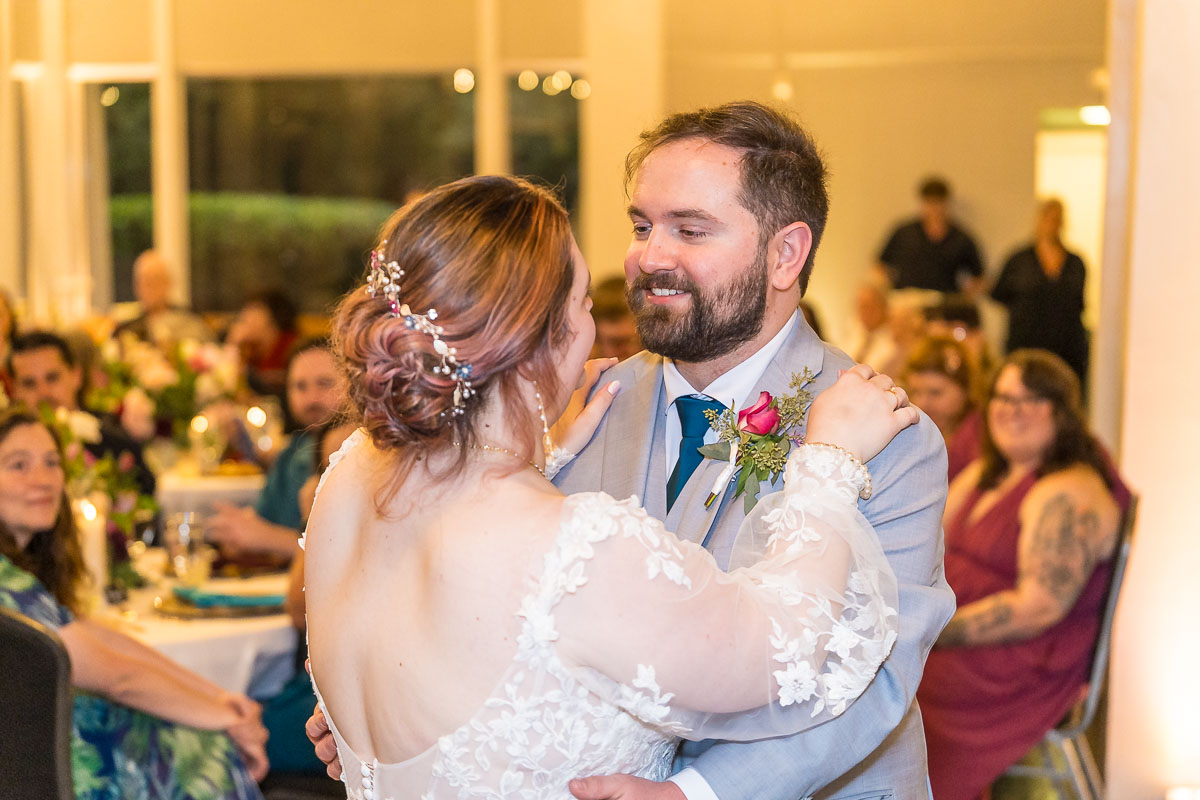 Roswell River Landing Photos of First Dance During Wedding Reception - Interior Photo