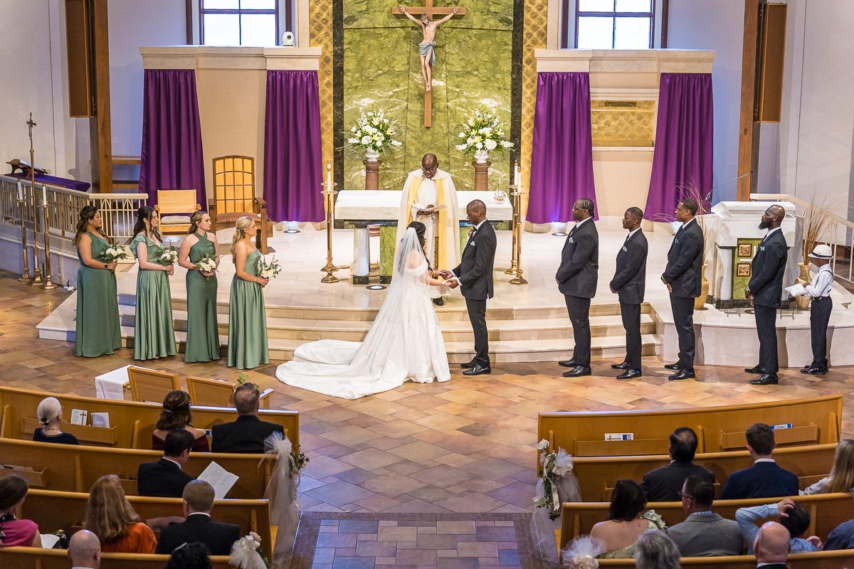 St. Ann's Catholic Church Wedding Photos